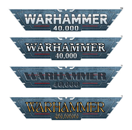 Warhammer 40,000 Logo Design Tests